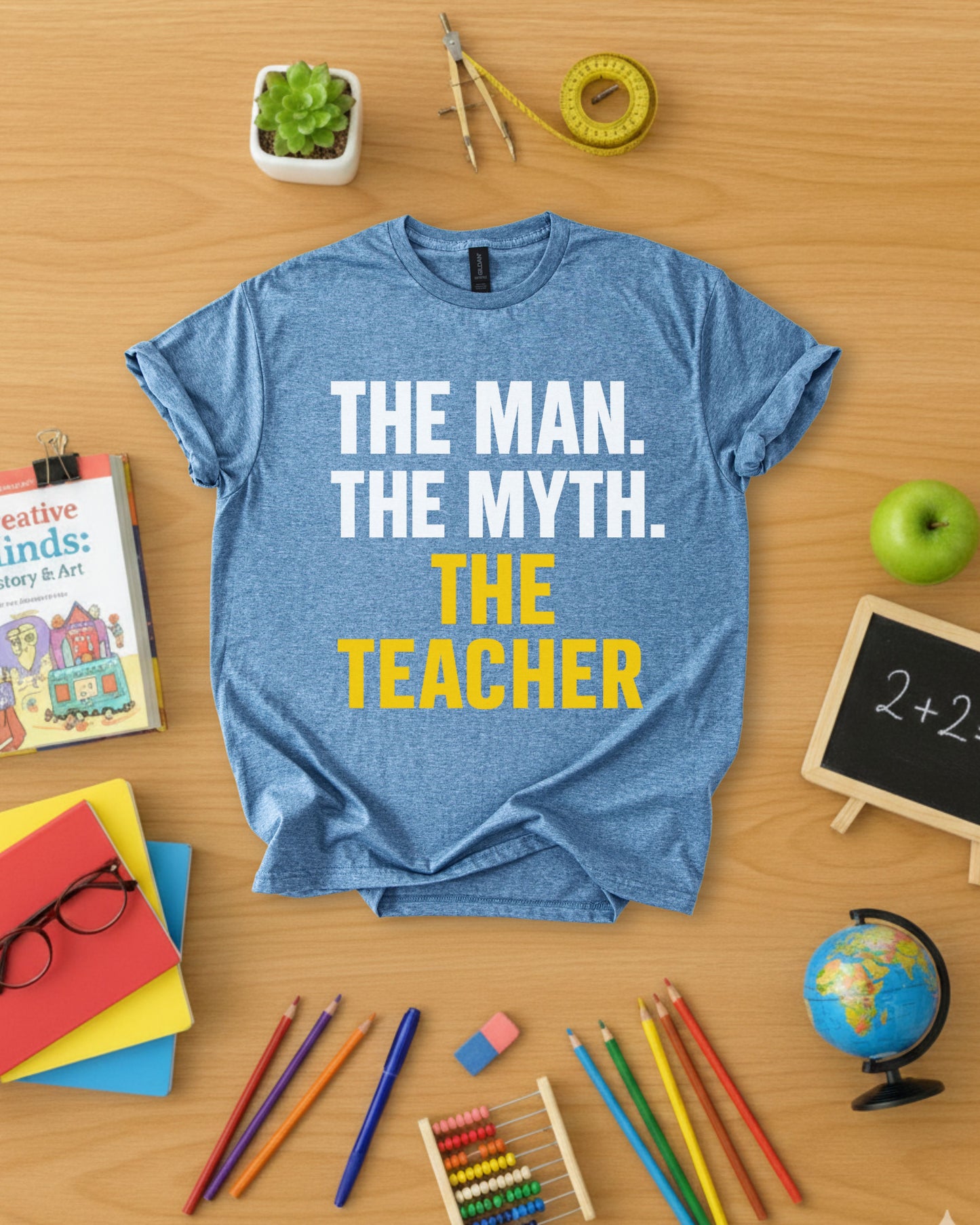 The Man The Myth The Teacher Shirt