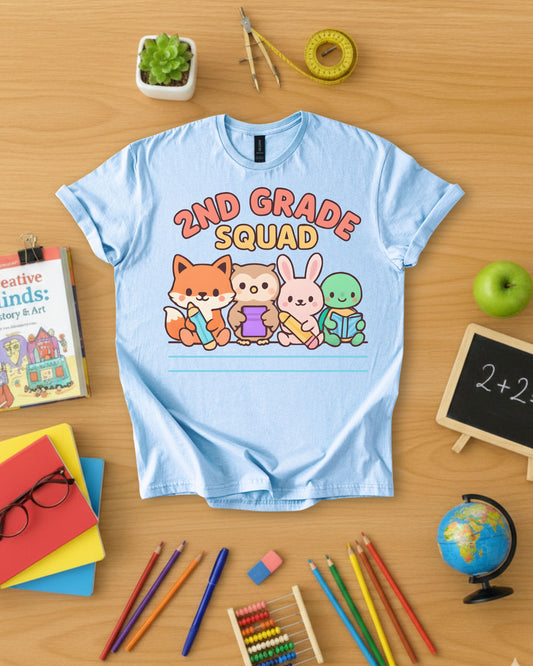 2nd Grade Squad Shirt