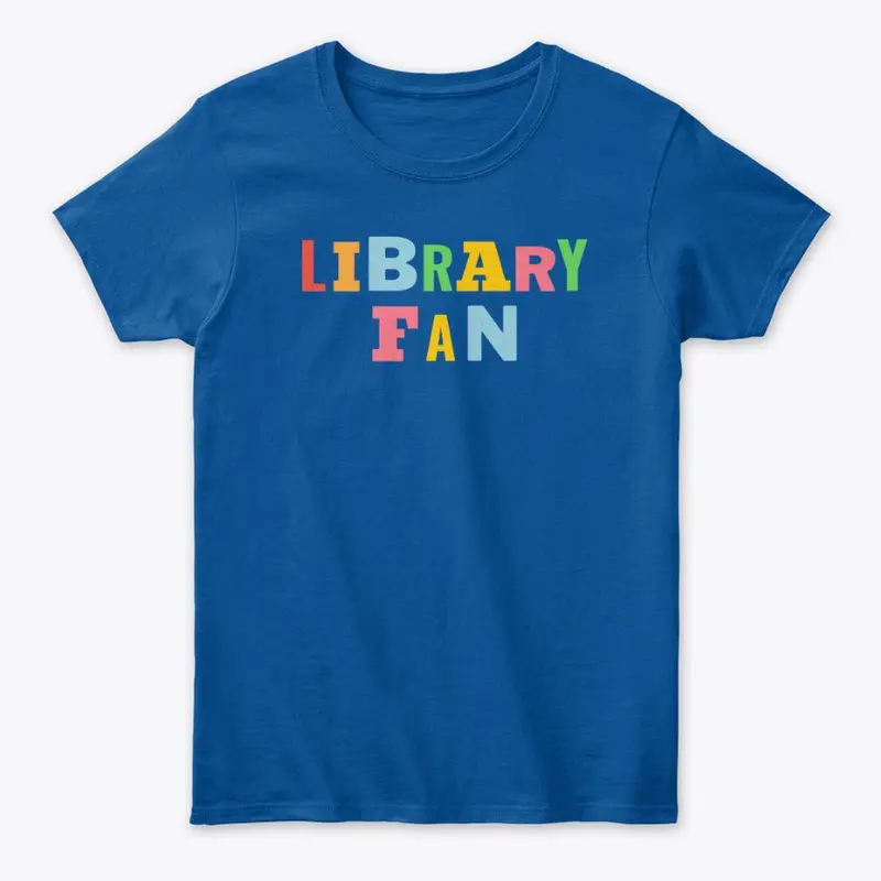 Library Fan Teacher Tshirt