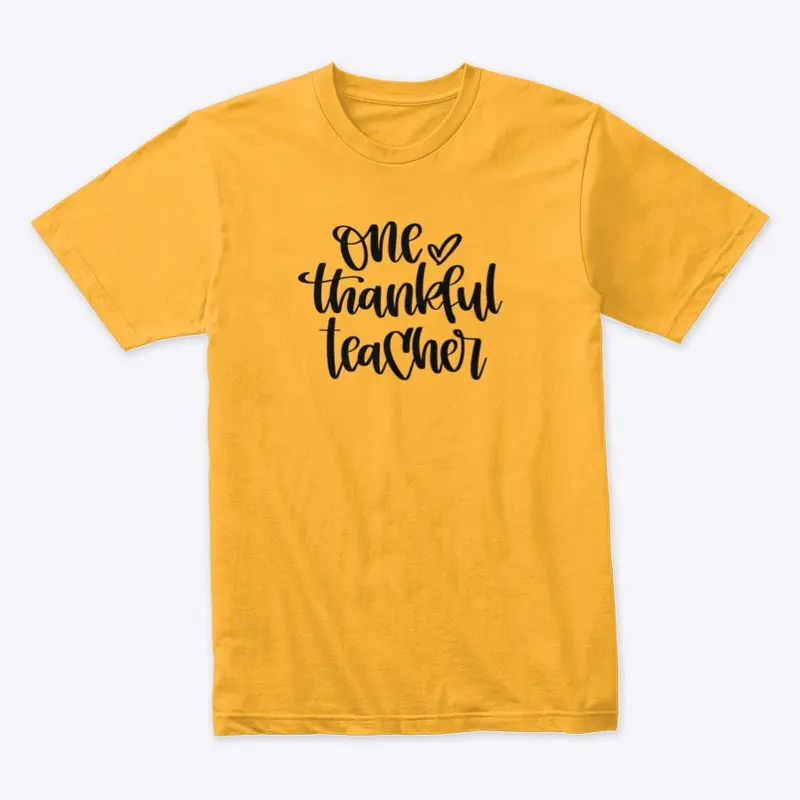 One Thankful Teacher