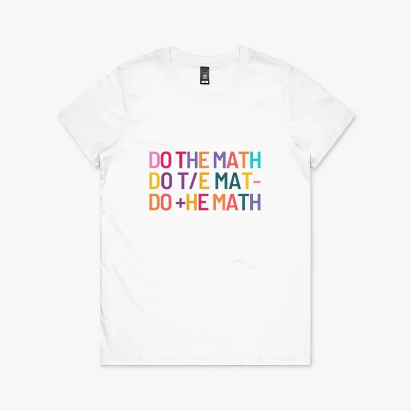 Do the Math Tee