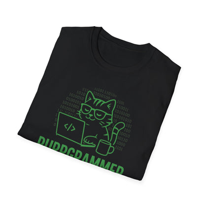 Purrgrammer Binary Cat Shirt