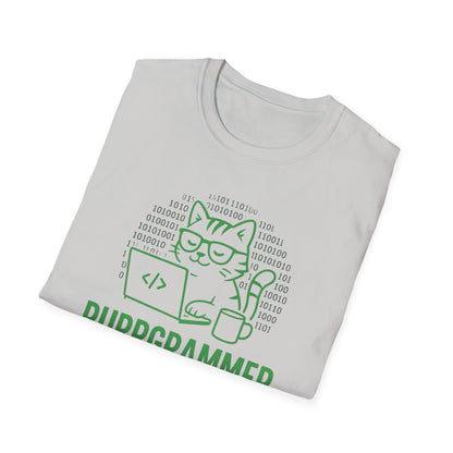 Purrgrammer Binary Cat Shirt