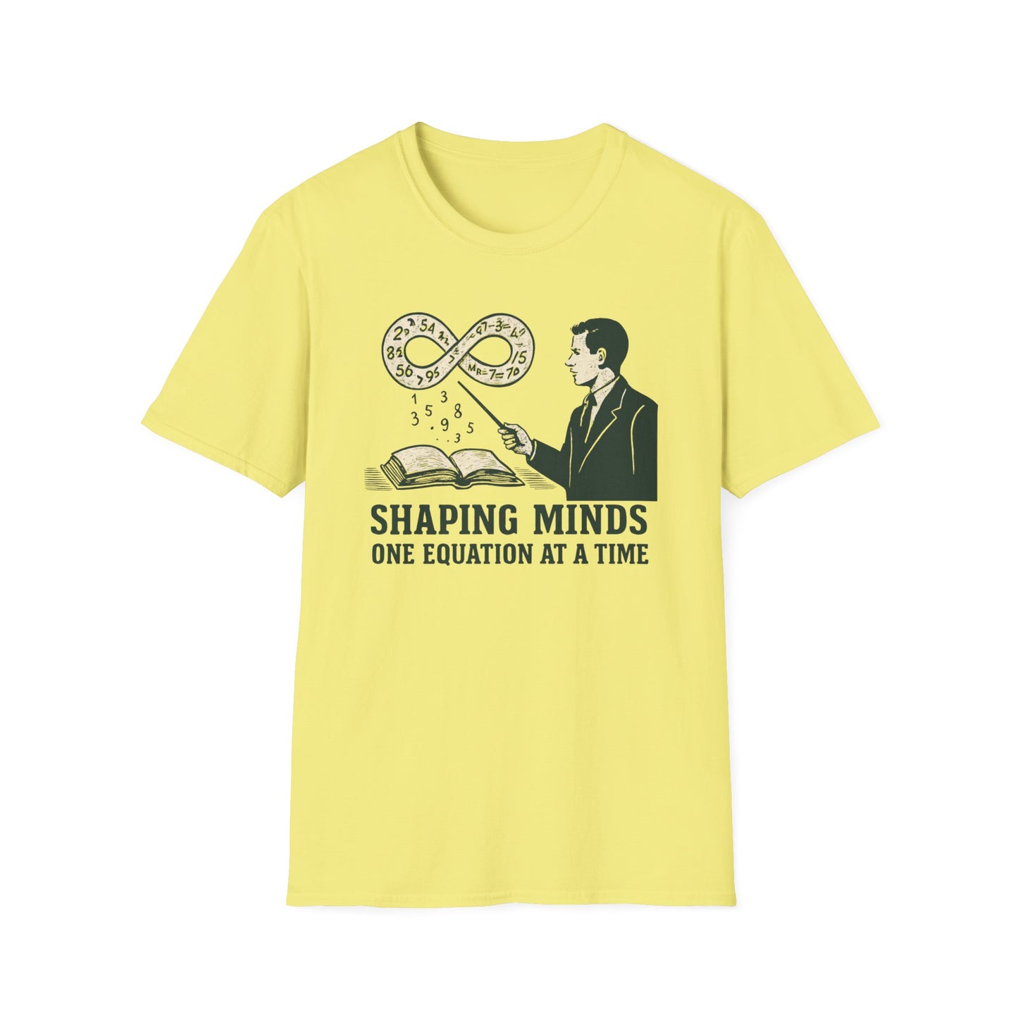 Shaping Minds One Equation at a Time Shirt