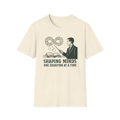 Shaping Minds One Equation at a Time Shirt