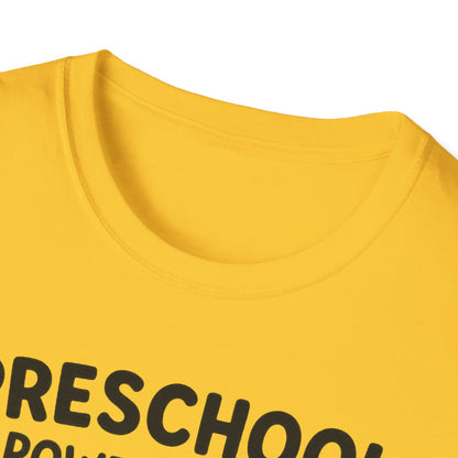 Preschool Powered by Snacks and Storytime Shirt