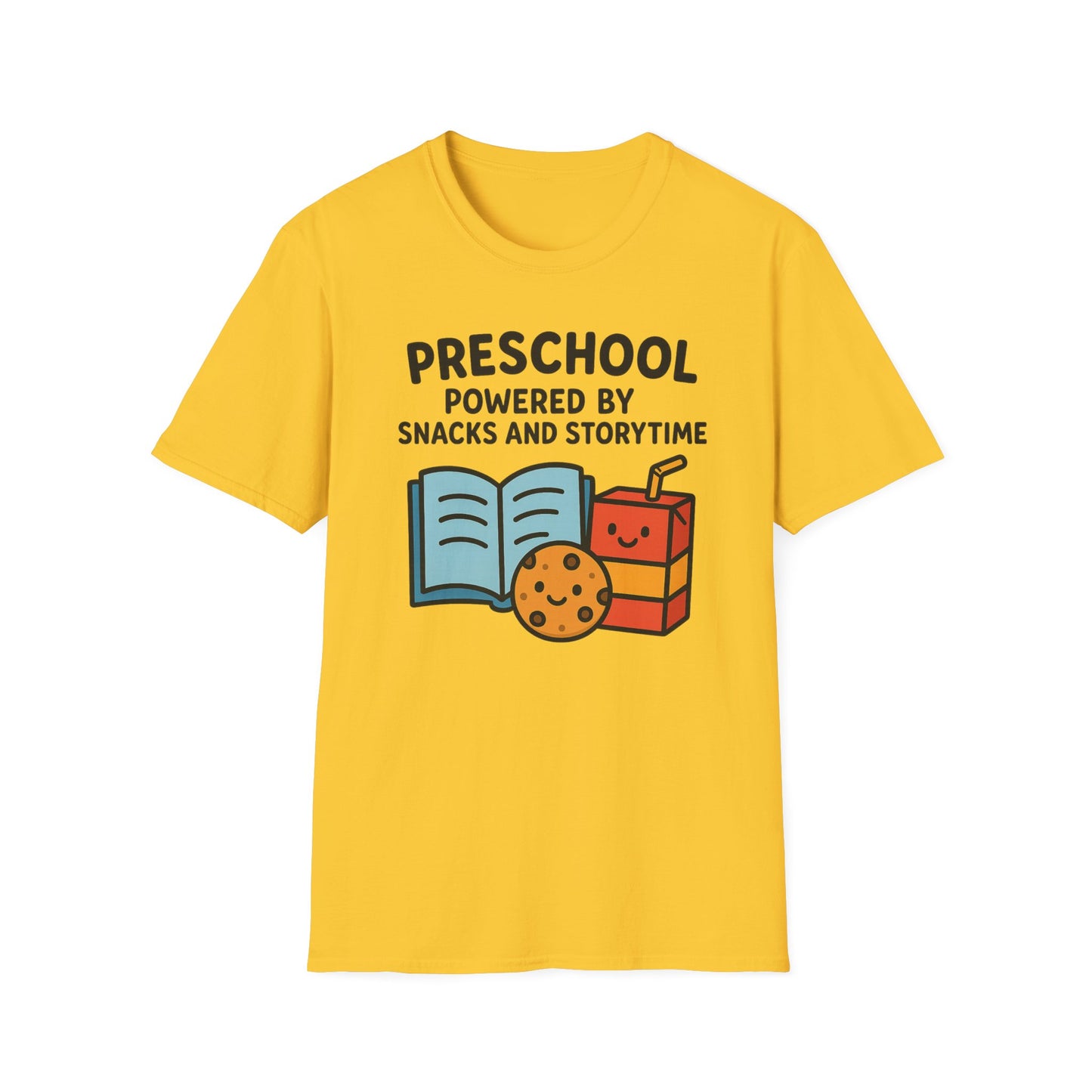 Preschool Powered by Snacks and Storytime Shirt