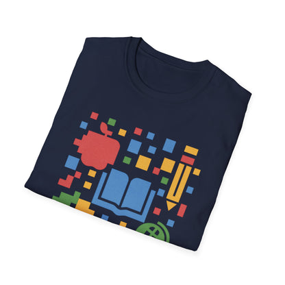 Teacher Pixel Art Shirt