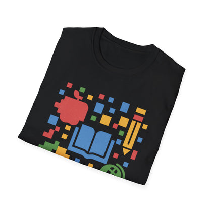 Teacher Pixel Art Shirt