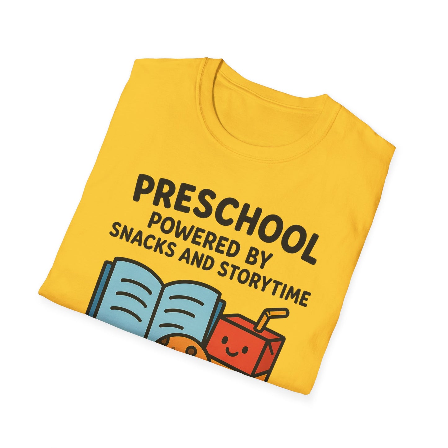 Preschool Powered by Snacks and Storytime Shirt