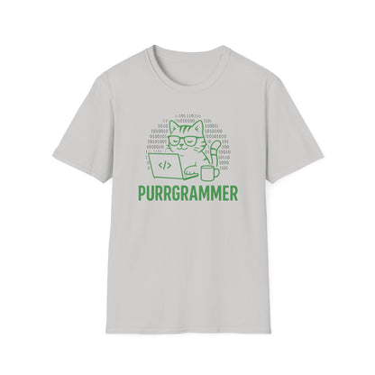 Purrgrammer Binary Cat Shirt