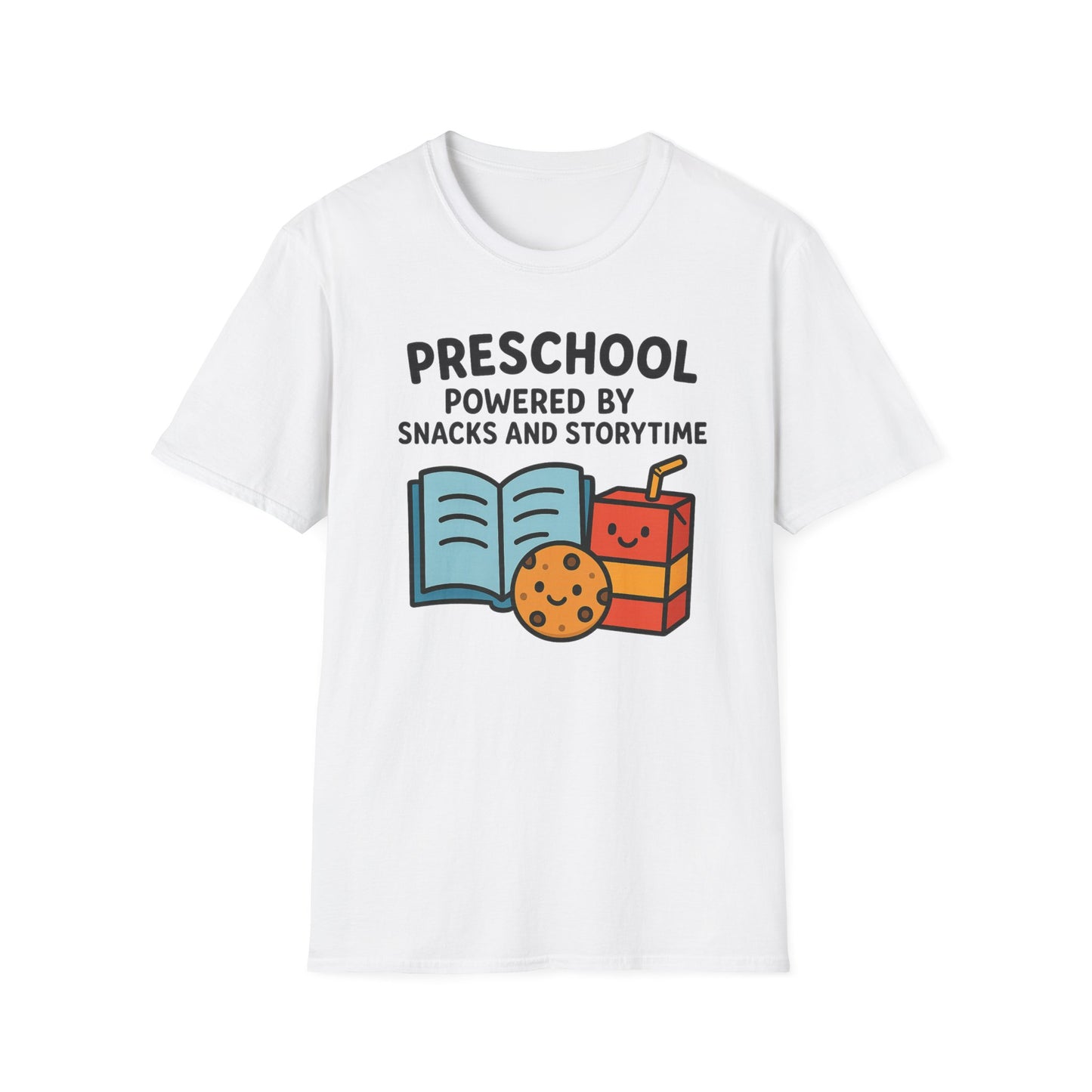 Preschool Powered by Snacks and Storytime Shirt