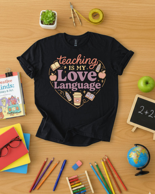 Teaching is My Love Language Shirt