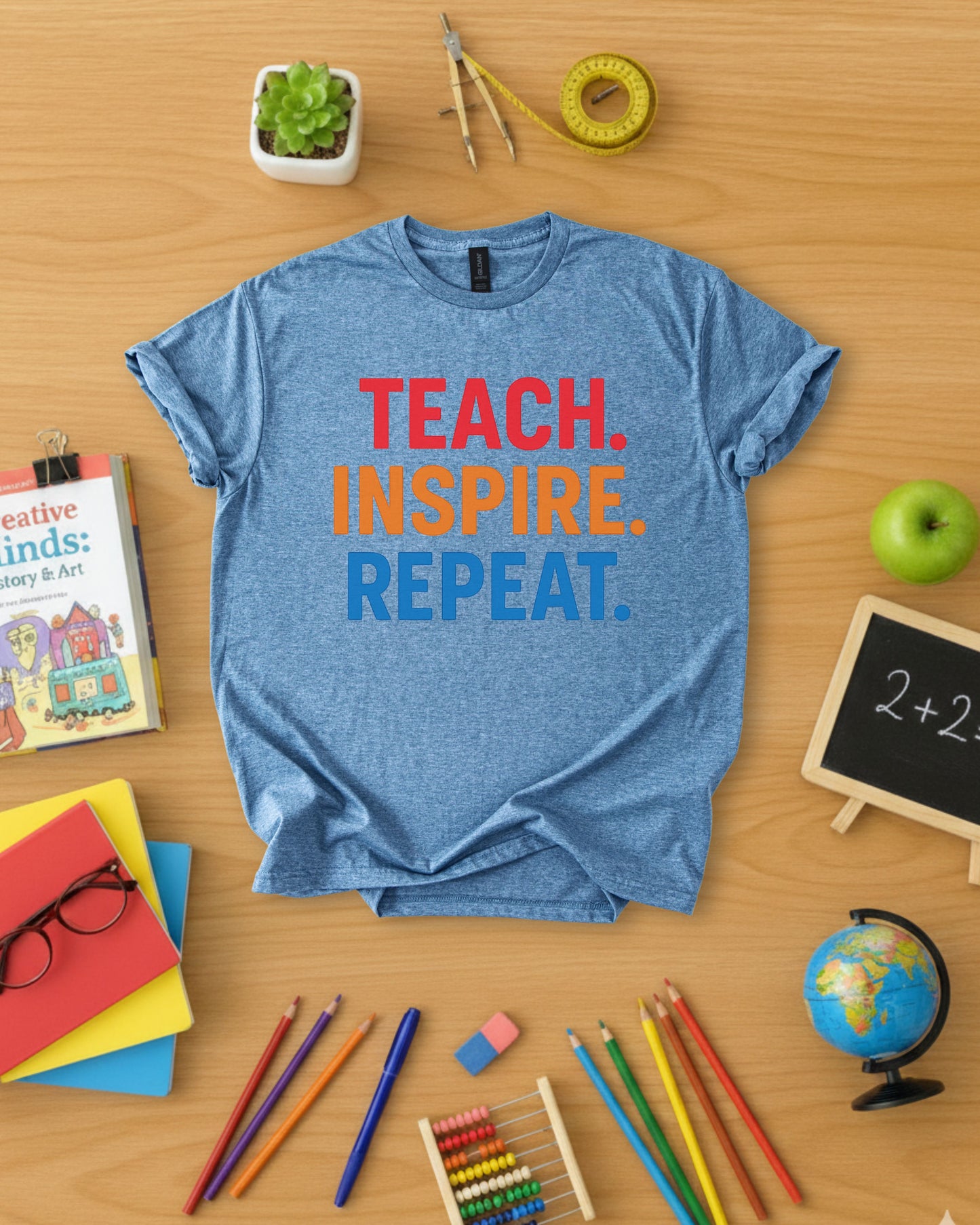 Teach Inspire Repeat Shirt