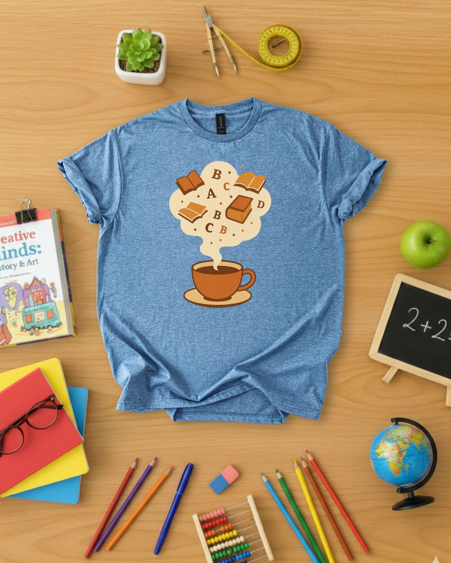 Books and Coffee Shirt