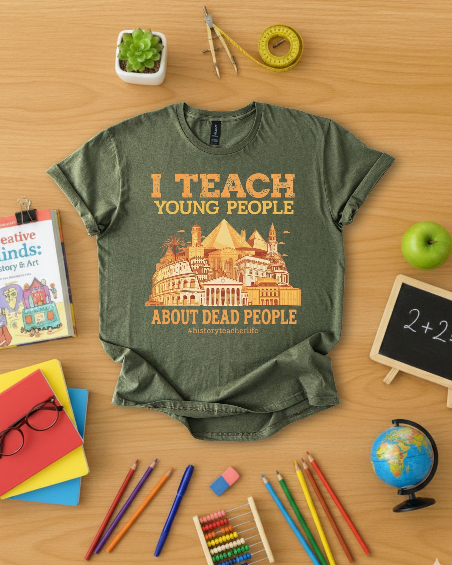 I Teach Young People About Dead People Shirt
