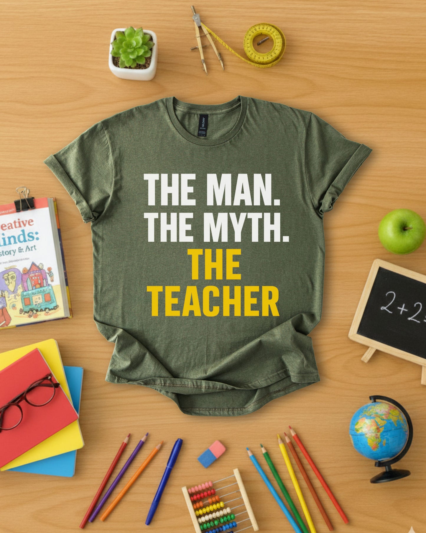 The Man The Myth The Teacher Shirt