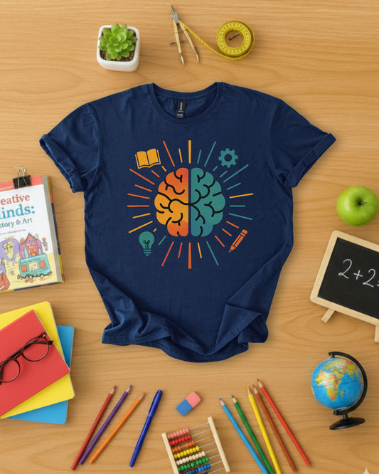 Creative Brain Teacher Shirt